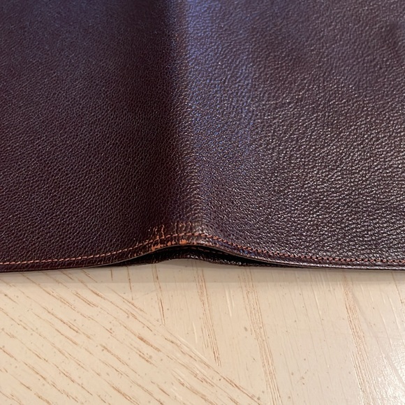 Vintage Moroccan leather passport  holder Vintage  leather wallet - Picture 7 of 7